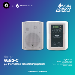 Kramer Tavor 5-O5.25–Inch, On–Wall 2–Way Powered Speakers